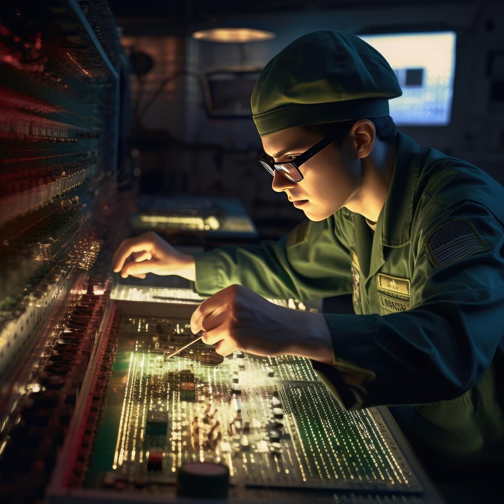 technician-working-complex-array-electronic-components-generative-ai
